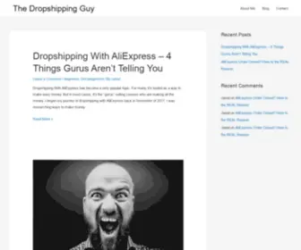 Thedropshippingguy.com(The Dropshipping Guy) Screenshot