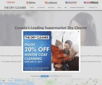 Thedrycleaner.com(The Dry Cleaner) Screenshot