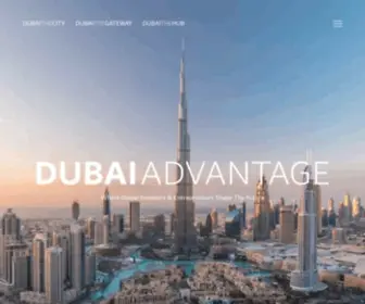 Thedubaiadvantage.com(Dubai Advantage) Screenshot