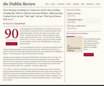 Thedublinreview.com(The Dublin Review) Screenshot