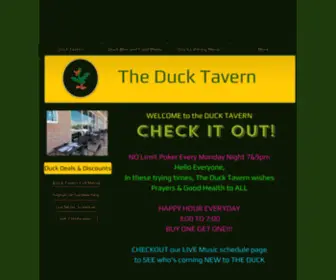 Theducktavern.com(The Duck Tavern) Screenshot