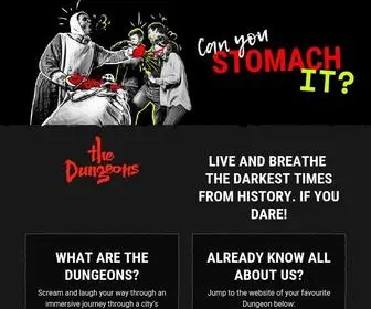 Thedungeons.com(The dungeons) Screenshot