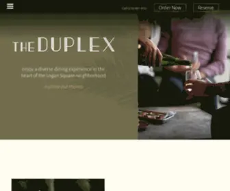 Theduplexchicago.com(The Duplex Chicago Logan Square) Screenshot