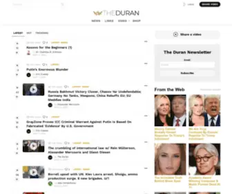 Theduran.com(The Duran) Screenshot