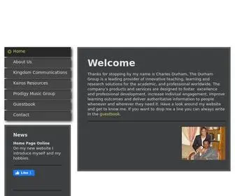 ThedurhamGroup.org(The Durham Group) Screenshot