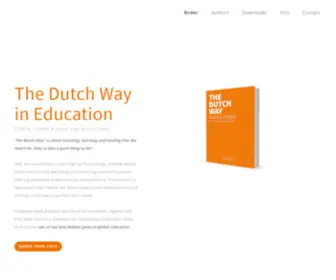 Thedutch-Way.com(The Dutch Way in Education) Screenshot