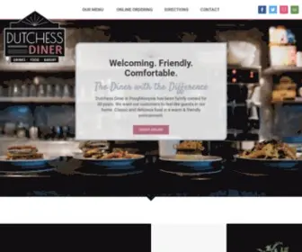 Thedutchessdiner.com(Dutchess Diner) Screenshot