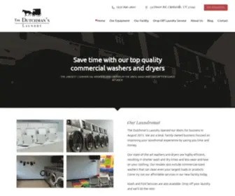Thedutchmanslaundry.com(Laundromat in Clarksville) Screenshot