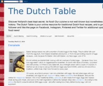 Thedutchtable.com(Discover Holland's best kept secret) Screenshot