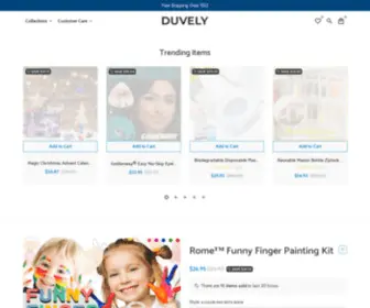 Theduvely.com(The Duvely) Screenshot