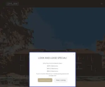 Thedylanliving.com(Dylan Apartment Homes) Screenshot
