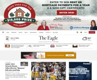 Theeagle.com(Bryan College Station Eagle) Screenshot