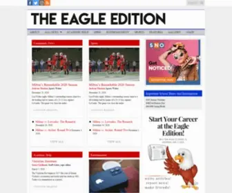 Theeagleedition.com(The Student News Site of Milton High School) Screenshot