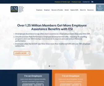 Theeap.com(ESI Delivers More Benefits) Screenshot