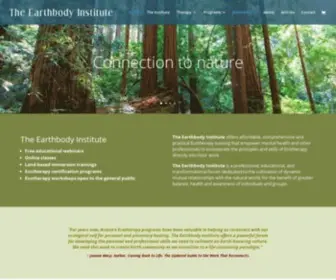 Theearthbodyinstitute.com(The Earthbody Institute) Screenshot