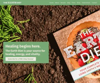 Theearthdiet.com(The Earth Diet) Screenshot