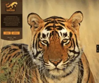 Theearthsafari.com(Best African Safari & Indian Tiger Safari) Screenshot