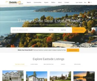 Theeastsiderealestateteam.com(The Eastside WA Real Estate) Screenshot