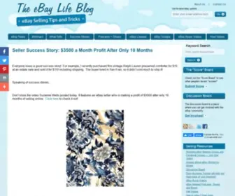 Theebaylifeblog.com(EBay Life Blog) Screenshot