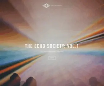 Theechosociety.com(The Echo Society) Screenshot