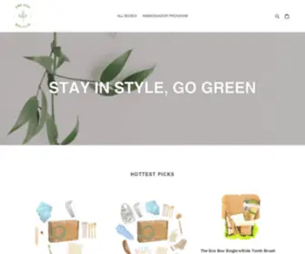 Theecoboxclub.com(Create an Ecommerce Website and Sell Online) Screenshot