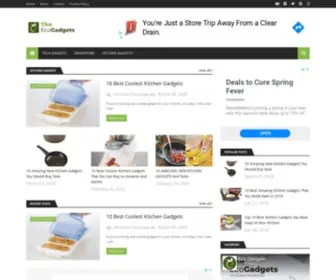 Theecogadgets.com(The Eco Gadgets) Screenshot