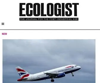 Theecologist.org(The Ecologist) Screenshot