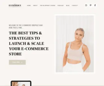 Theecommercedropout.com(The E) Screenshot