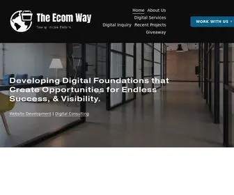 Theecomway.com(The Ecom Way) Screenshot