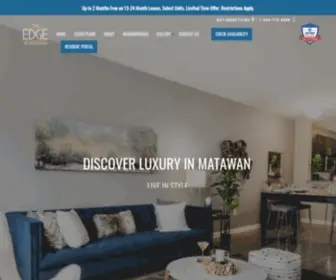 Theedgeatmatawan.com(Luxury Apartments Matawan) Screenshot