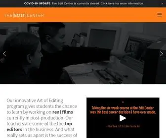 Theeditcenter.com(The Edit Center) Screenshot