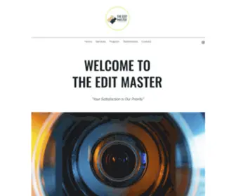 Theeditmaster.com(The Edit Master) Screenshot