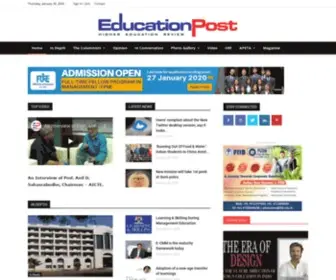 Theeducationpost.in(The education post) Screenshot