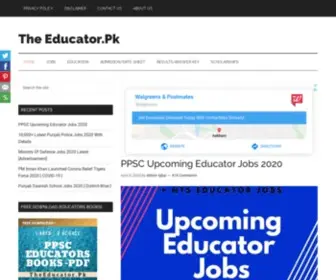 Theeducator.pk(The Educator) Screenshot