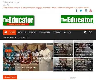 Theeducatornewspaper.com(Theeducatornewspaper) Screenshot