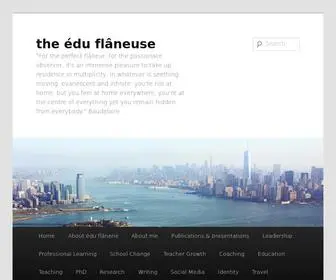 Theeduflaneuse.com(The édu flâneuse) Screenshot