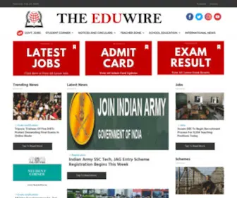 Theeduwire.in(Education news) Screenshot