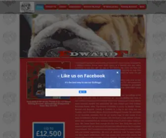 Theedwardfoundation.co.uk(Rescue Bulldogs) Screenshot