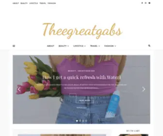 Theegreatgabs.com(Theegreatgabs) Screenshot