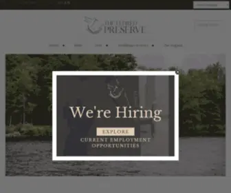Theeldredpreserve.com(The Eldred Preserve) Screenshot