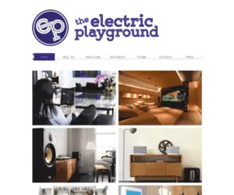 TheelectricPlayground.co.uk(Home Cinema Cornwall) Screenshot