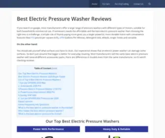 TheelectricPressurewasher.com(Best Electric Pressure Washer Buyer Guide & reviews) Screenshot