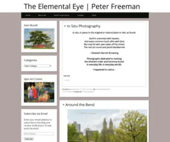 Theelementaleye.com(The Elemental Eye) Screenshot