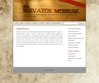 Theelevatormuseum.org(Ew museum) Screenshot