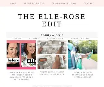 Theelleroseedit.com(The Elle) Screenshot