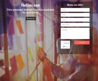 Theelms.com(TheElms) Screenshot