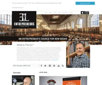 Theelpodcast.com(The Entrepreneurs Library) Screenshot