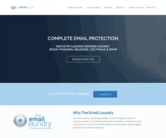 Theemaillaundry.com(The Email Laundry) Screenshot