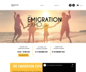 Theemigrationexpo.com(Find Your Way) Screenshot