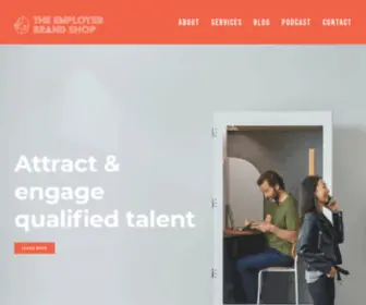 Theemployerbrandshop.com(The Employer Brand Shop) Screenshot